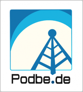 Logo Podbe: blau