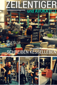 Blogger zeilentiger und Buchhändlerin Kati in der SchillerBuchhandlung